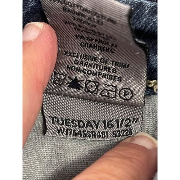 Silver Jeans Co. Tuesday 16.5 Bootcut Blue Denim Women's Jeans Size 33 Cotton/Po - Picture 4 of 16